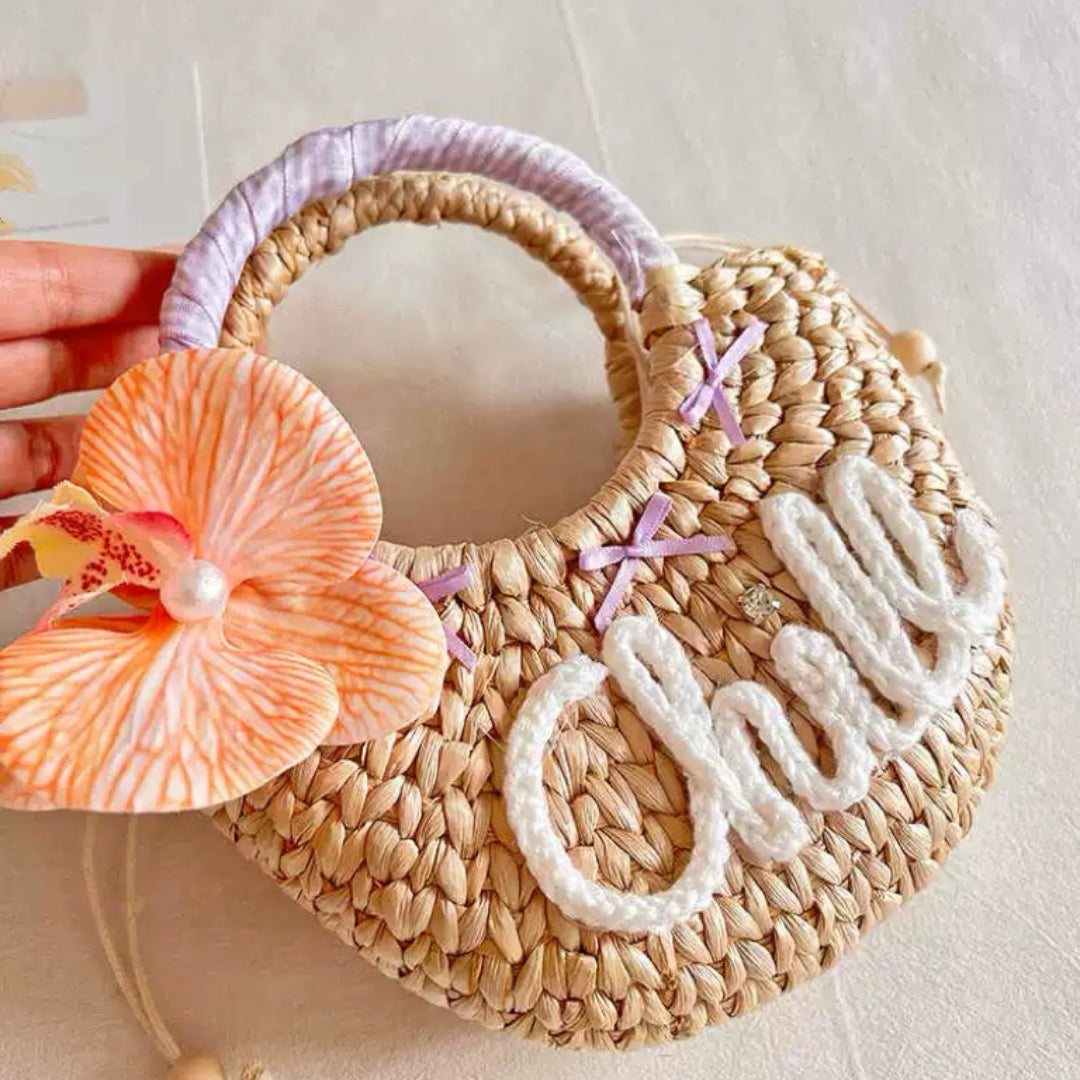 Handwoven Moon Bag